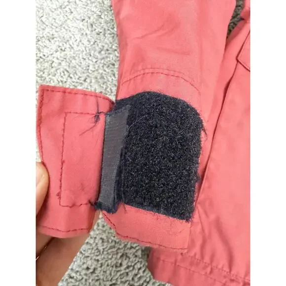 Vintage Powderhorn Mountaineering Coat Womens 10 Red Blue Hooded Ski Parka USA - Picture 5 of 16